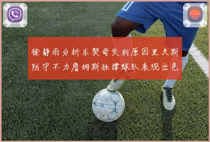 徐静雨分析东契奇失利原因里夫斯防守不力詹姆斯独撑球队表现出色